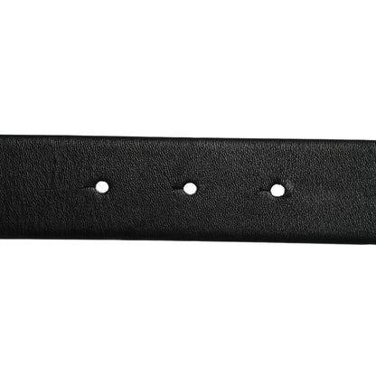 Chanel Calfskin CC Reversible Belt 85 34 Black Burgundy 5 of 10