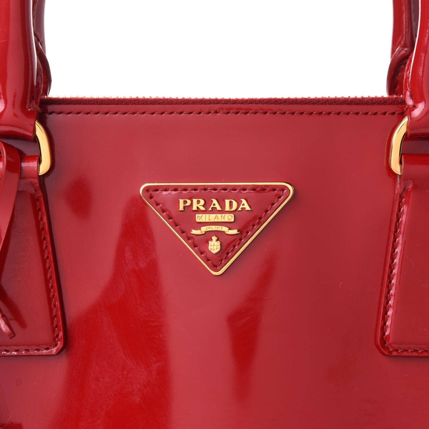 Spazzolato Large Promenade Tote Rubino