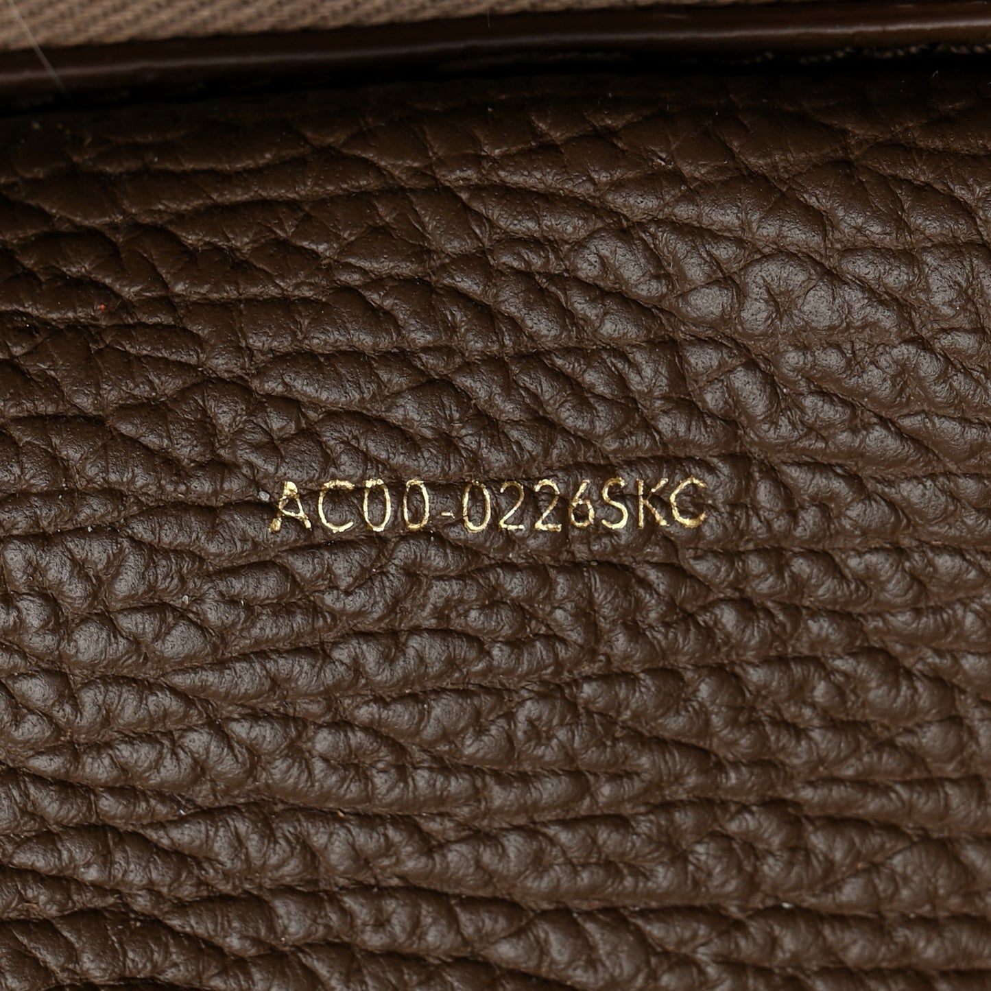 Textured Calfskin Mini Pashli Satchel Taupe