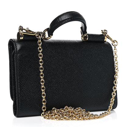 Dolce & Gabbana Dauphine Mini Von Bag Black 2 of 7