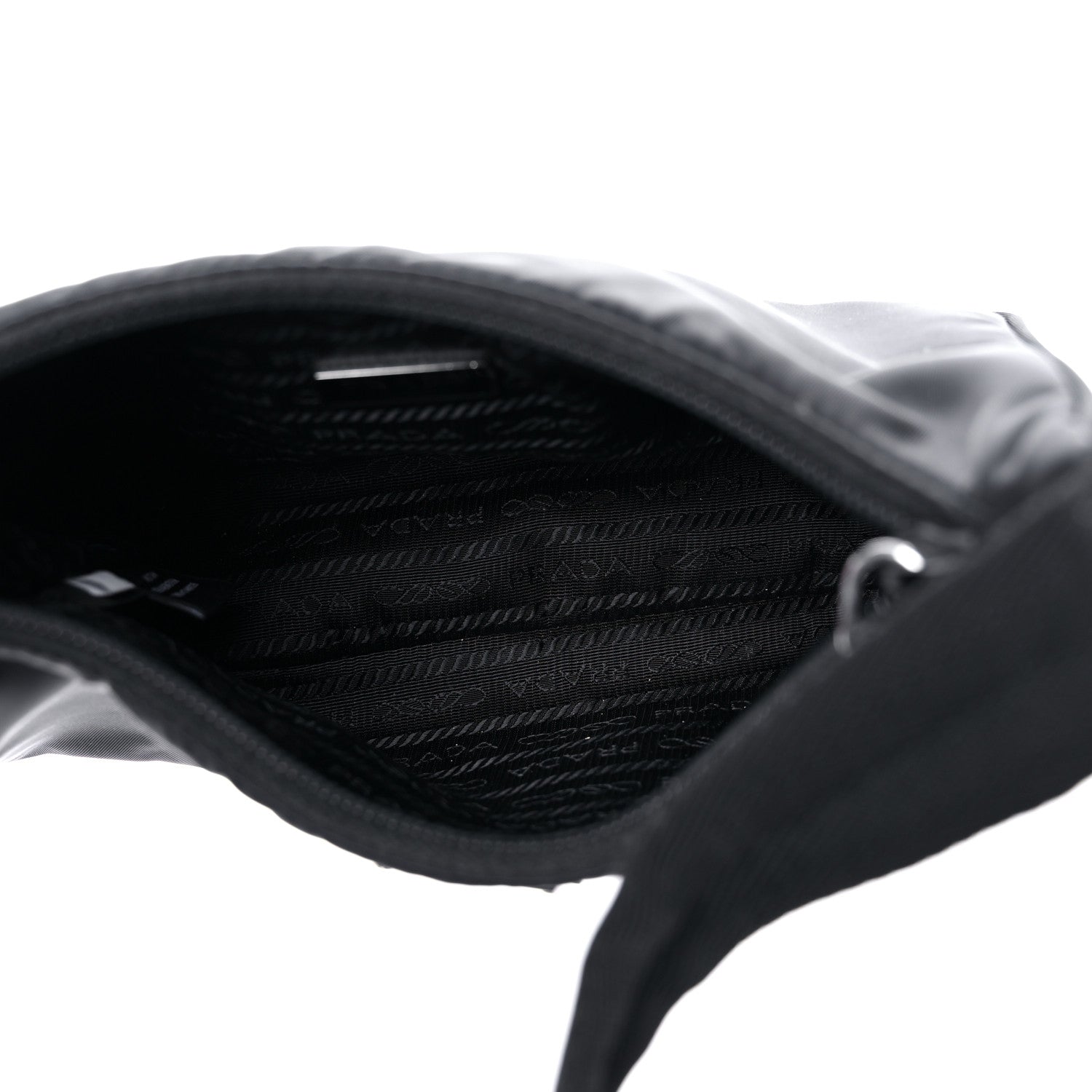 Prada Tessuto Nylon Mini Re-Edition 2000 Bag Black 5 of 16