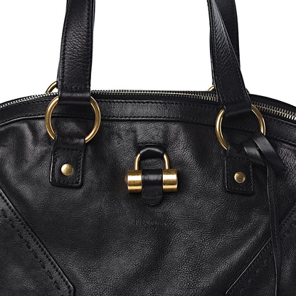 Saint Laurent Calfskin Oversized Muse Black 10 of 10