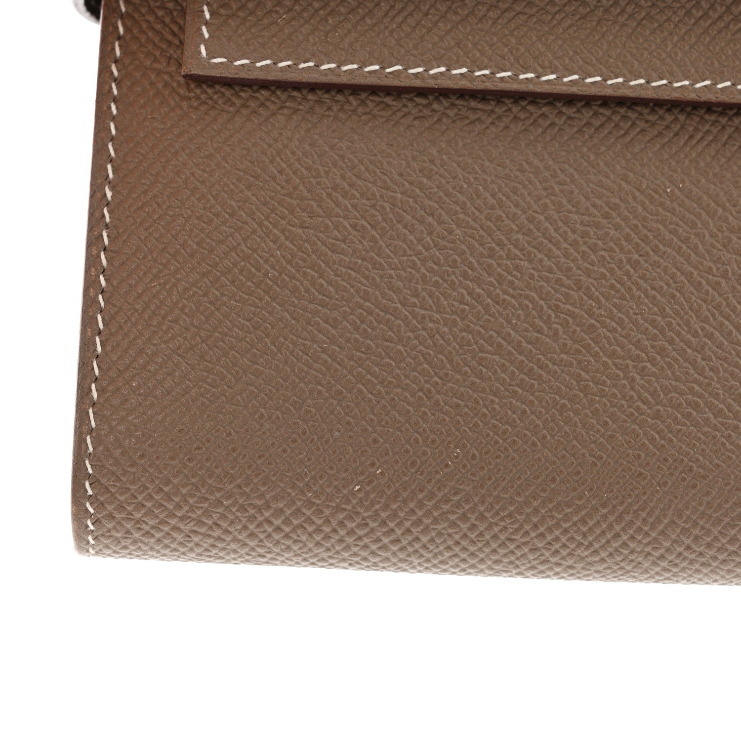 Hermes Epsom Kelly Longue Wallet Etoupe 8 of 9