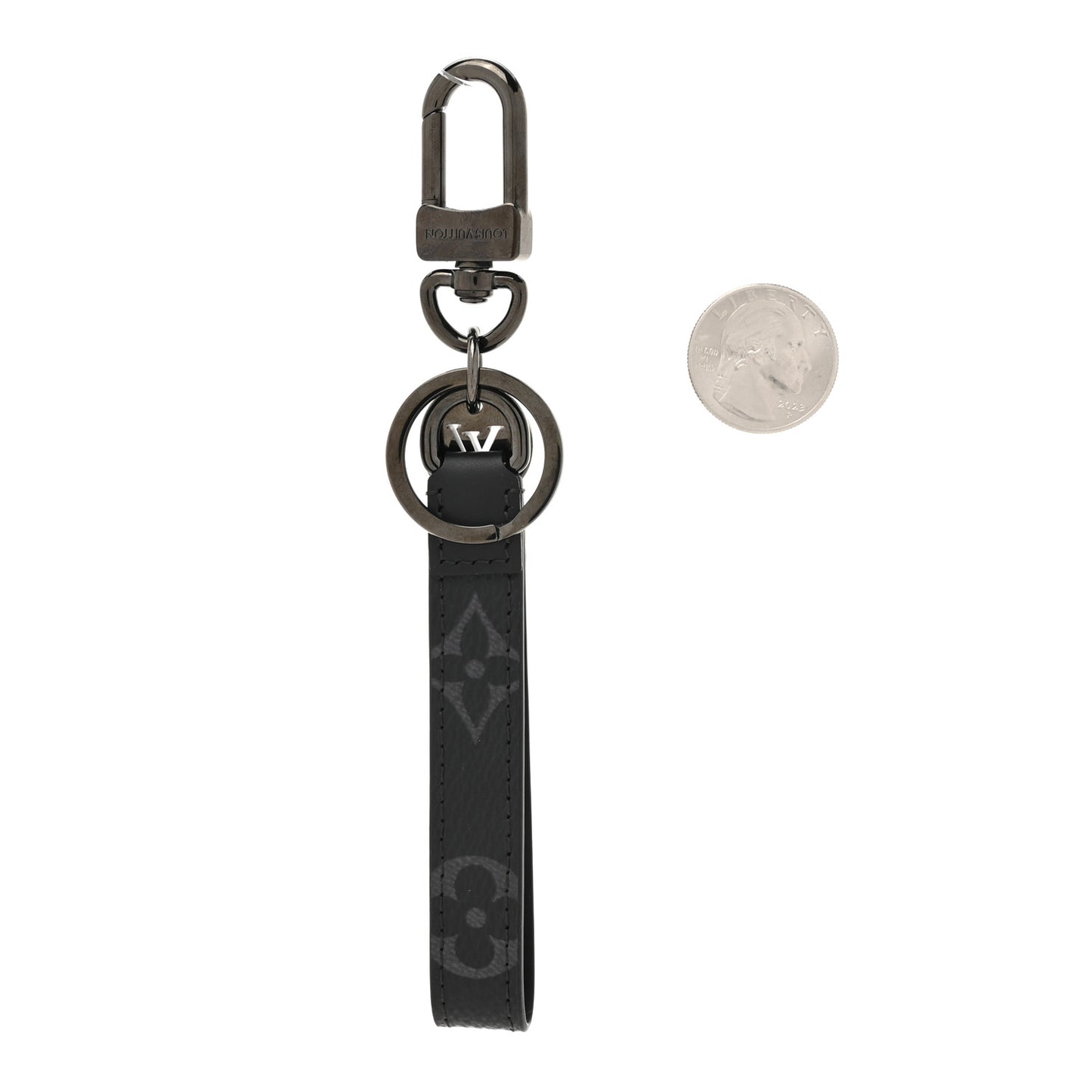 Monogram Eclipse Dragonne Bag Charm Key Holder