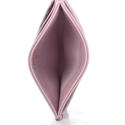 Chanel Caviar Quilted Card Holder Light Pink 4 of 4
