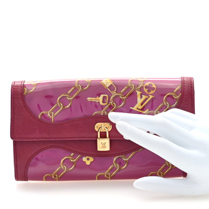 Louis Vuitton Monogram Charms Cabas Porte-Monnaie Wallet Fuchsia 2 of 6