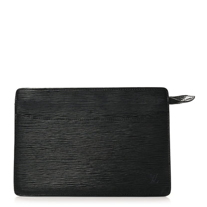 Louis Vuitton Epi Pouchette Homme Black 1 of 6