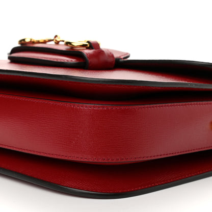 Gucci Azalea Calfskin Horsebit 1955 Shoulder Bag New Cherry Red 6 of 11