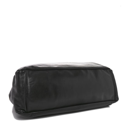 Chanel Calfskin Rodeo Drive Hobo Black 4 of 12
