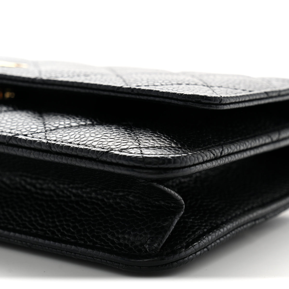 Chanel Caviar Quilted Wallet on Chain WOC Black 11 of 13