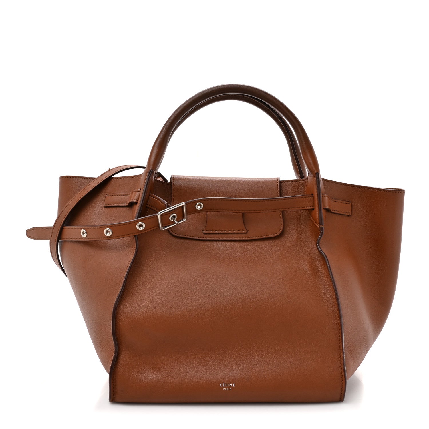 Celine Smooth Calfskin Small Big Bag Tan 1 of 14