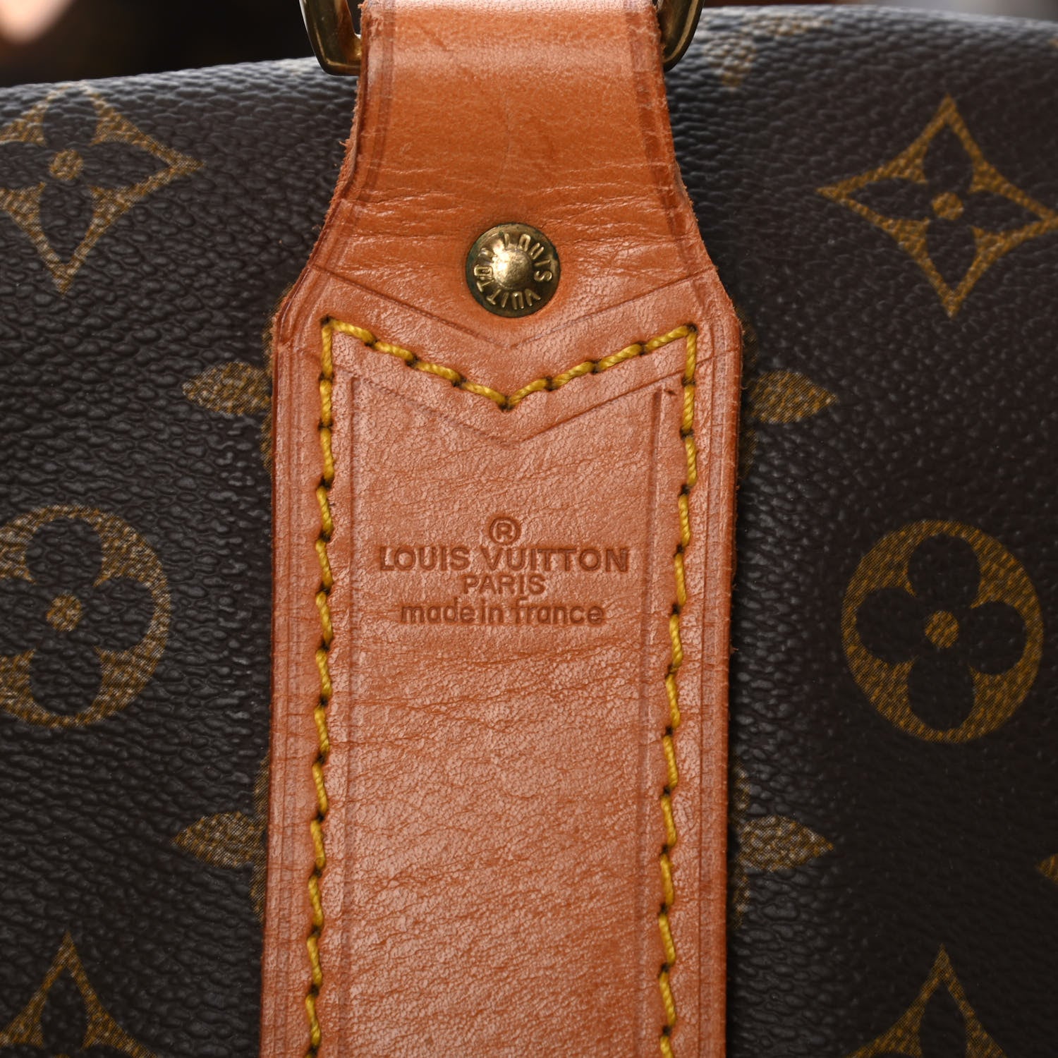 Louis Vuitton Monogram Sac Polochon 6 of 8