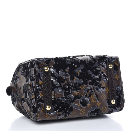 Louis Vuitton Monogram Fleur De Jais Sequins Speedy 30 4 of 9