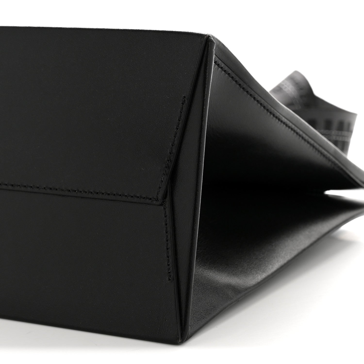 Off-White Calfskin Medium Box Bag Black 9 of 11