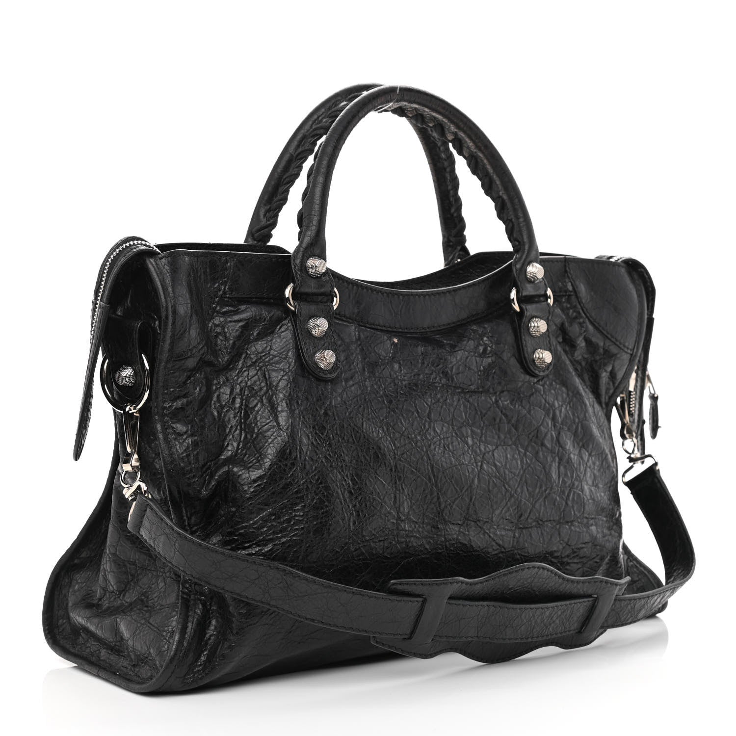 Balenciaga Agneau Giant 12 Silver Hardware City Black 3 of 12