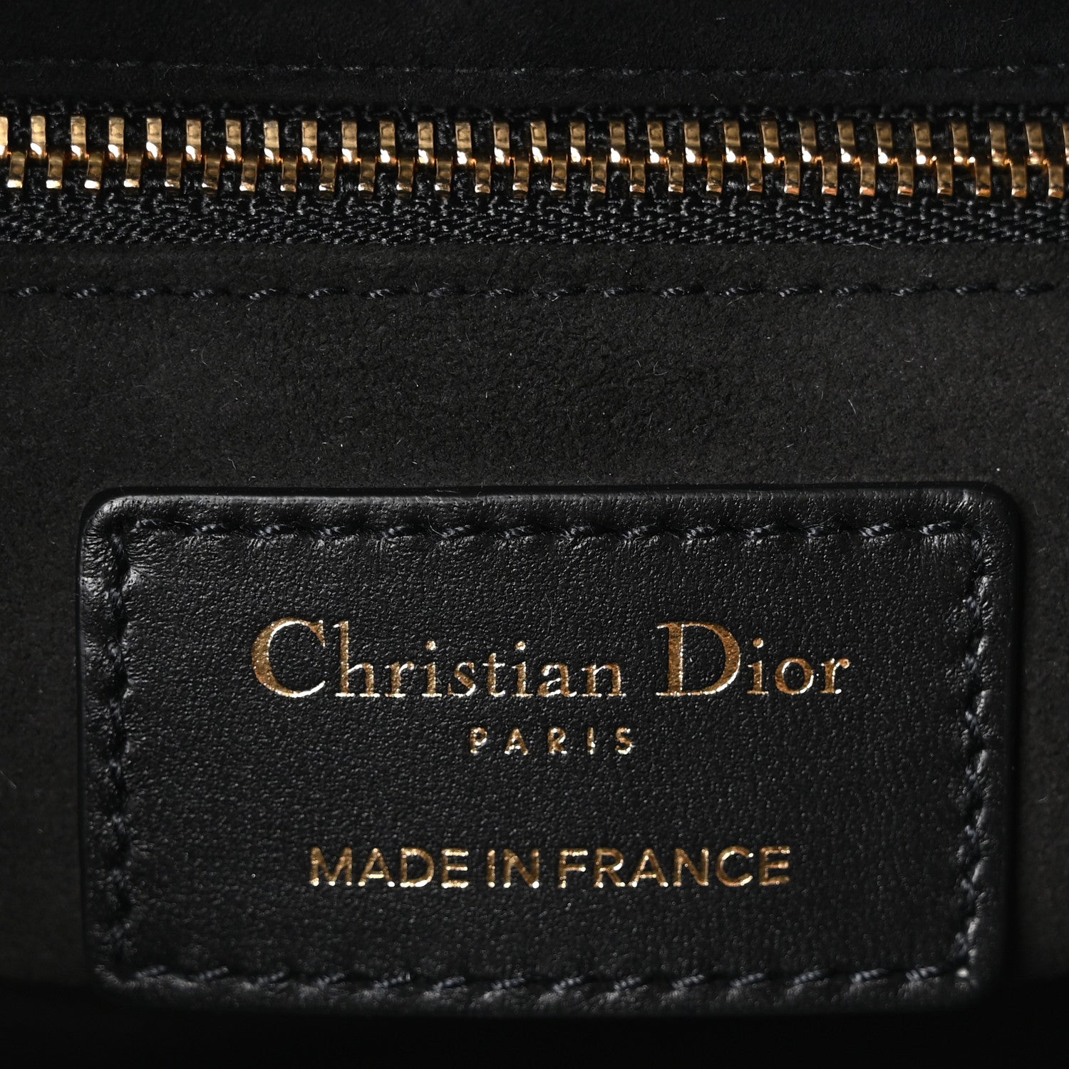 Christian Dior Lambskin Cannage Small My ABCDior Lady Dior Black 6 of 10