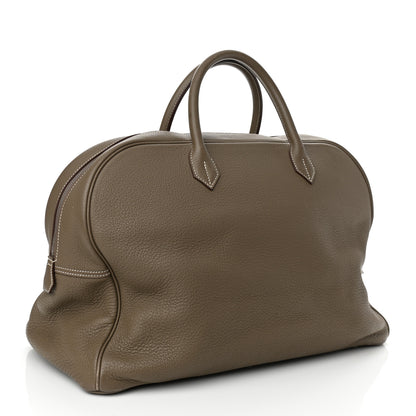 Hermes Taurillon Clemence Steve 45 Etoupe 3 of 11
