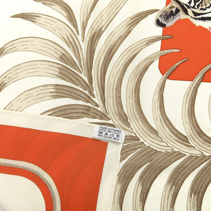 Hermes Silk Tigre Royal Scarf 70 4 of 4