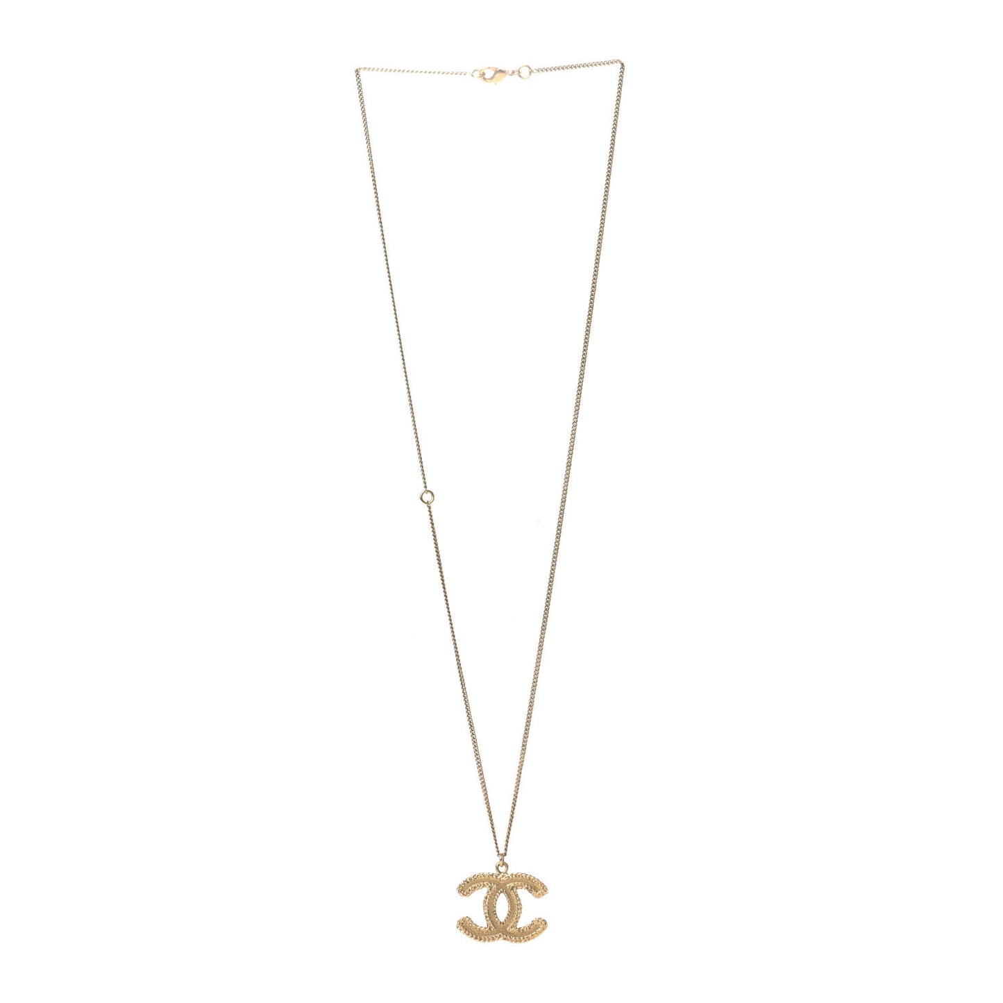 CC Necklace Matte Gold