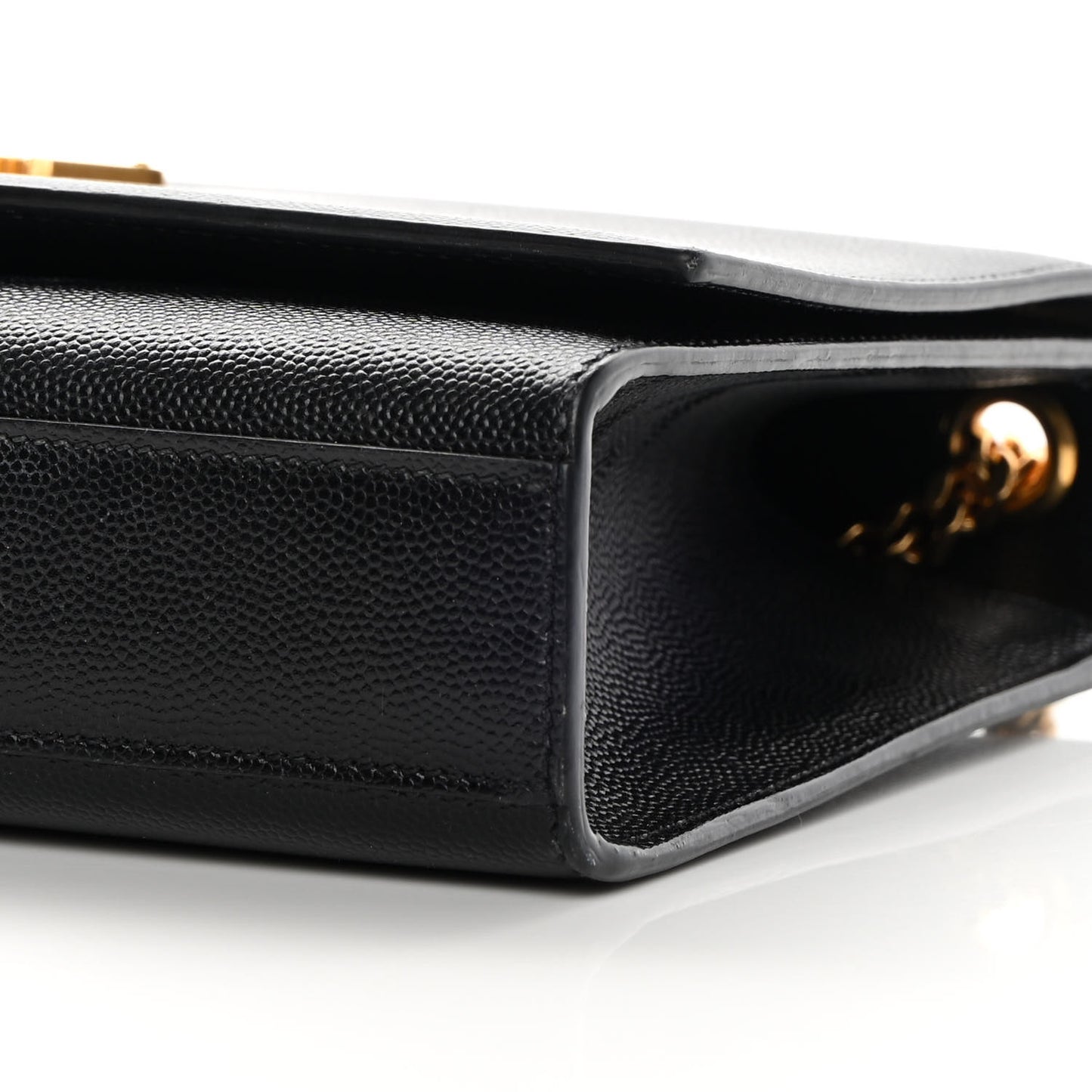 Grain De Poudre Medium Classic Monogram Kate Satchel Black