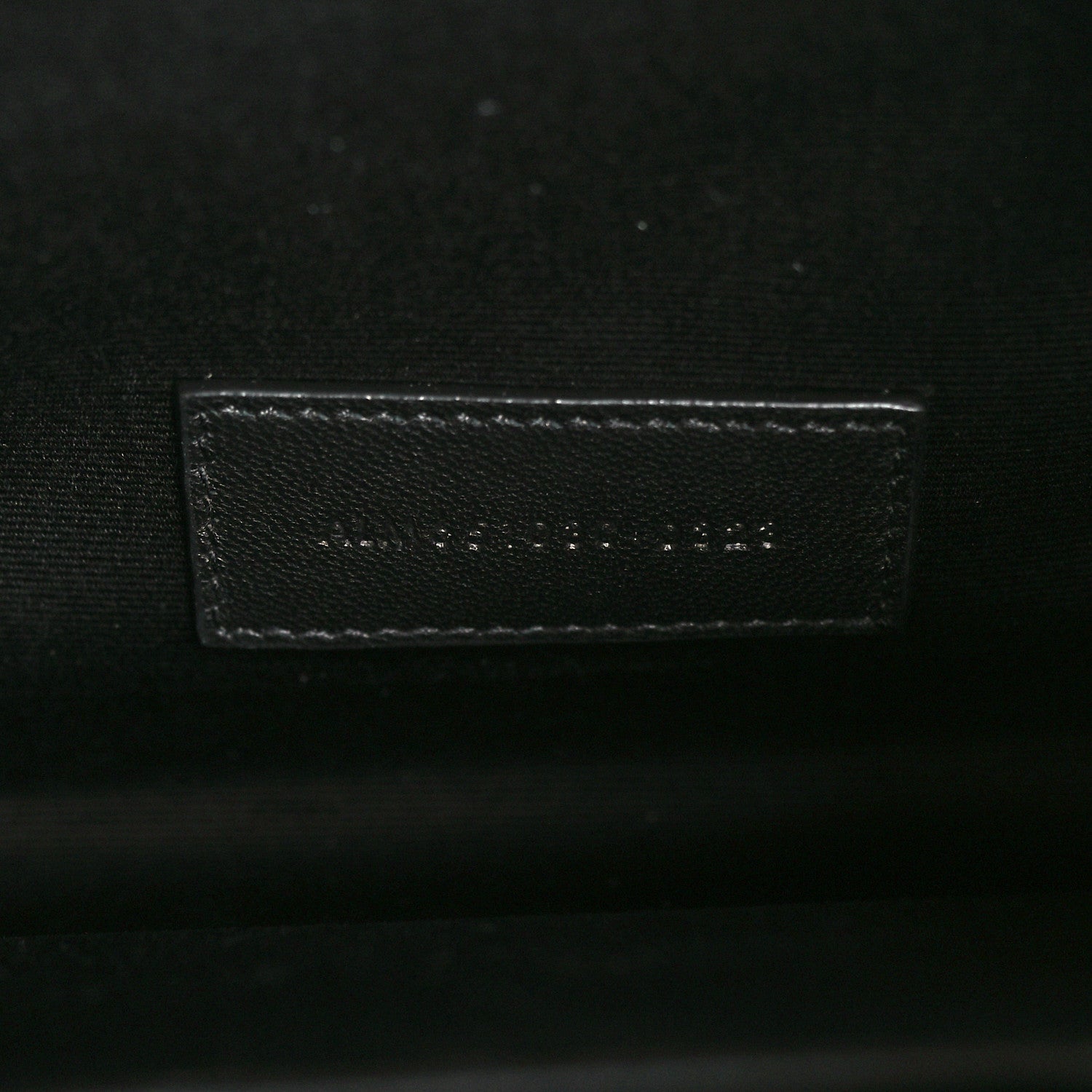 Saint Laurent Grain De Poudre Textured Mixed Matelasse Triquilt Monogram Clutch Black 7 of 9