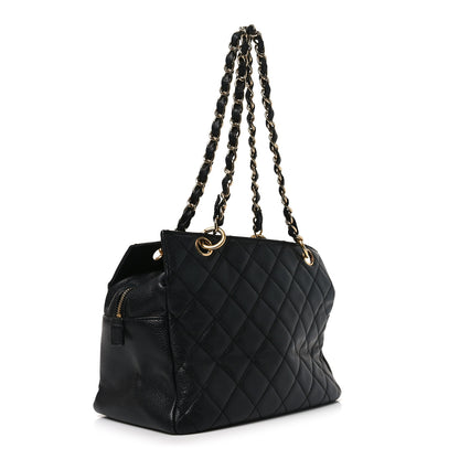 Chanel Caviar Quilted Petit Timeless Tote PTT Black 3 of 13