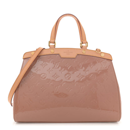 Louis Vuitton Vernis Brea MM Rose Velours 1 of 12