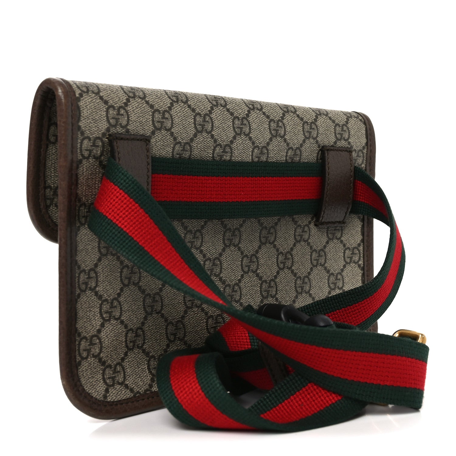 Gucci GG Supreme Monogram Neo Vintage Web Belt Bag Brown 2 of 10