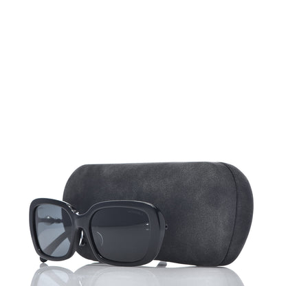 Chanel Pearl Square Polarized Sunglasses 5427-H-A Black 8 of 8