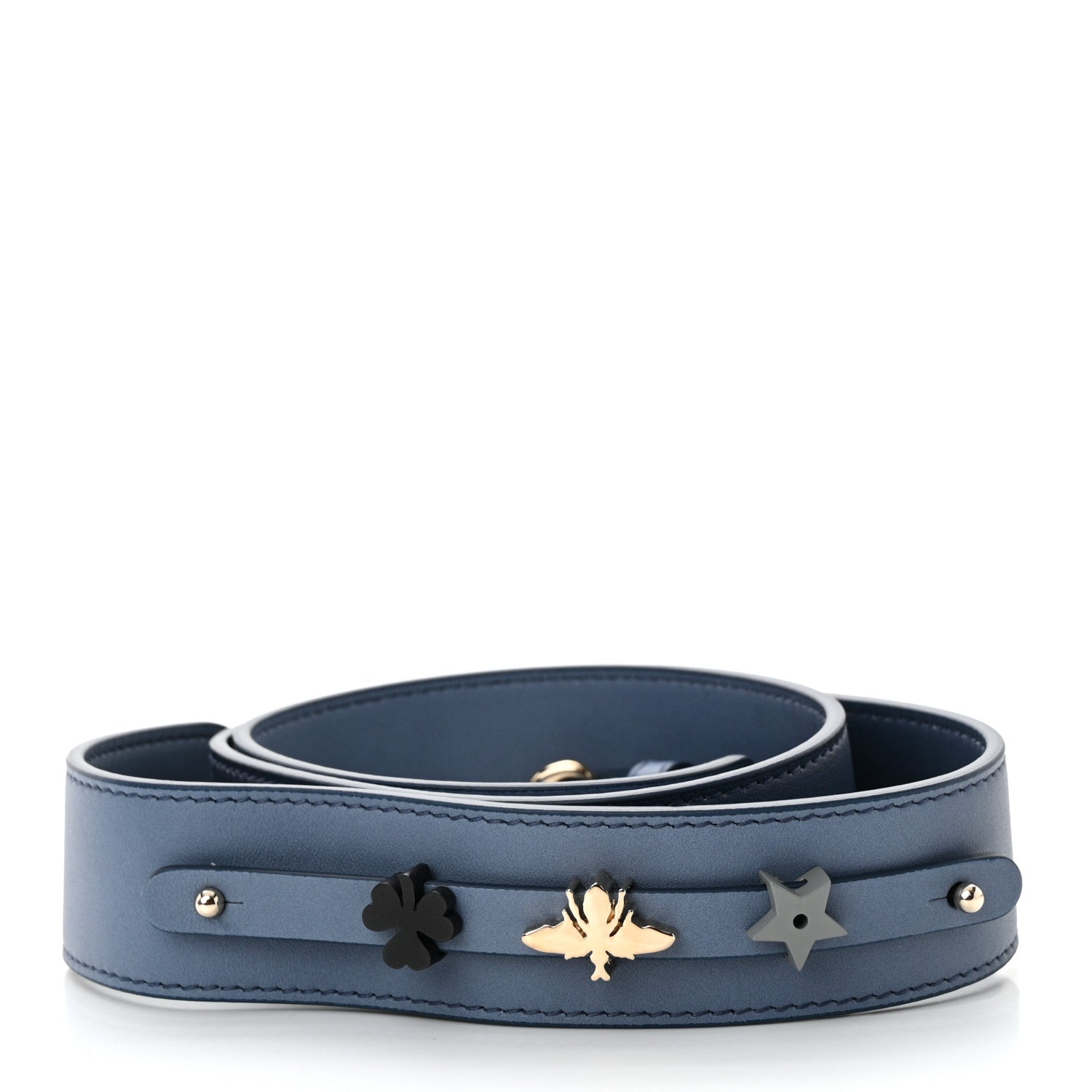 Christian Dior Lambskin Cannage Gradient Small My ABCDior Lady Dior Indigo Blue 8 of 12