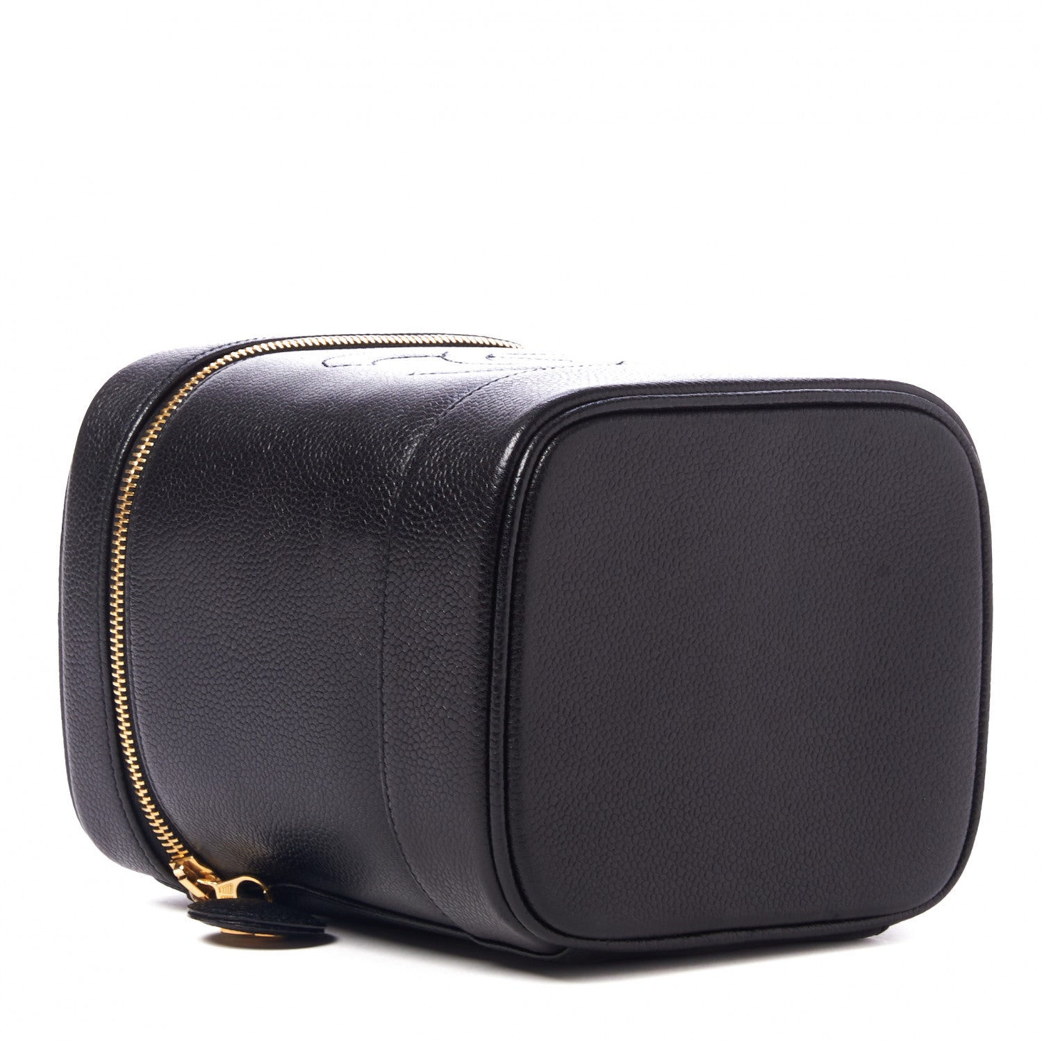 Chanel Caviar Vanity Cosmetic Case Black 3 of 8