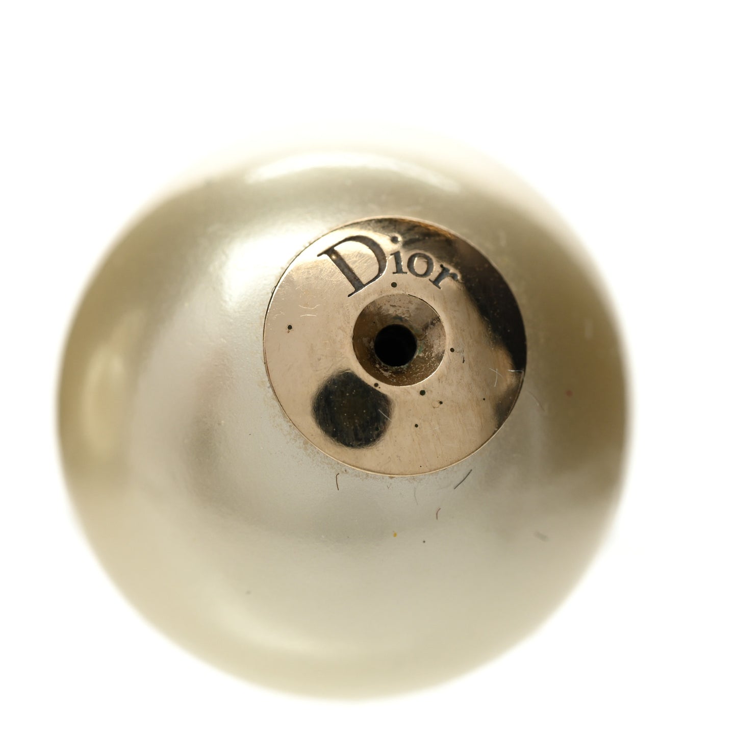 Pearl Mise En Dior Tribal Earrings Gold