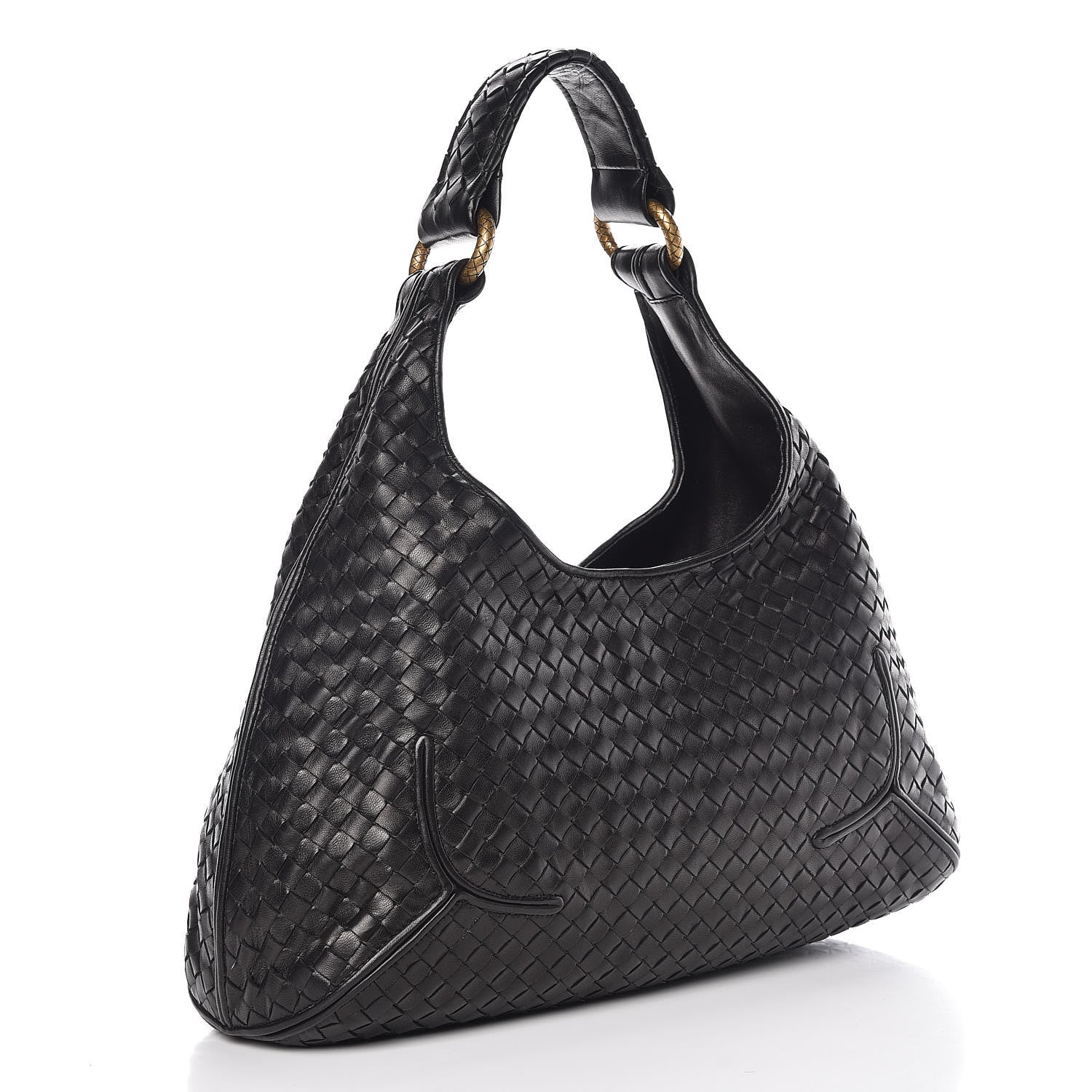 Bottega Veneta Nappa Intrecciato New Ball Hobo Black 3 of 8