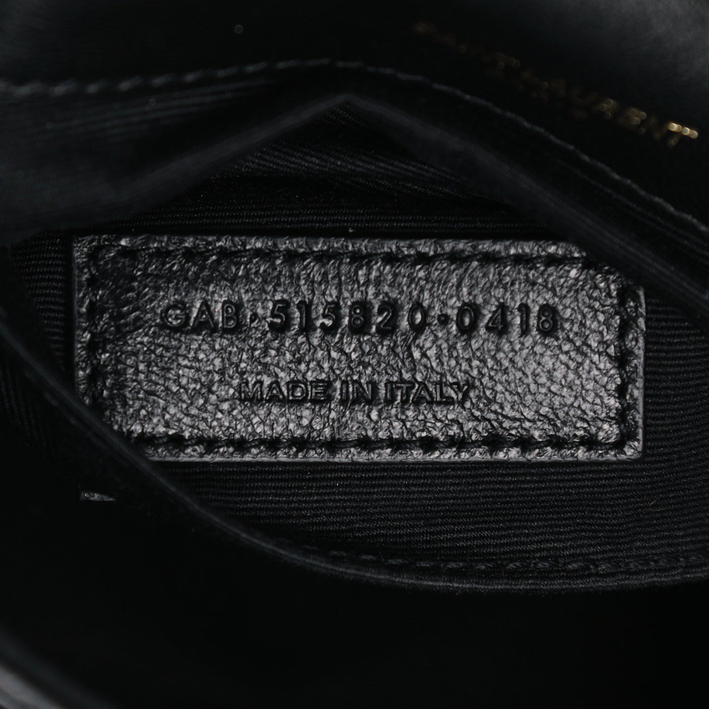 Lambskin Patchwork Monogram Small Jamie Black