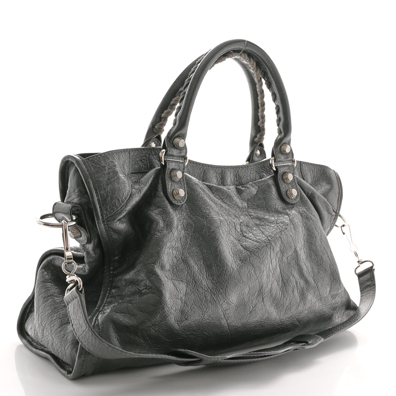 Balenciaga Agneau Giant 12 Silver Hardware City Gris Fossile 2 of 9