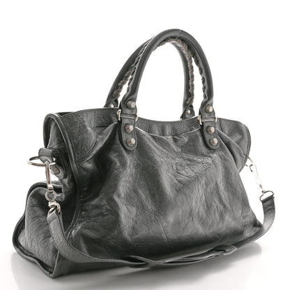 Balenciaga Agneau Giant 12 Silver Hardware City Gris Fossile 2 of 9