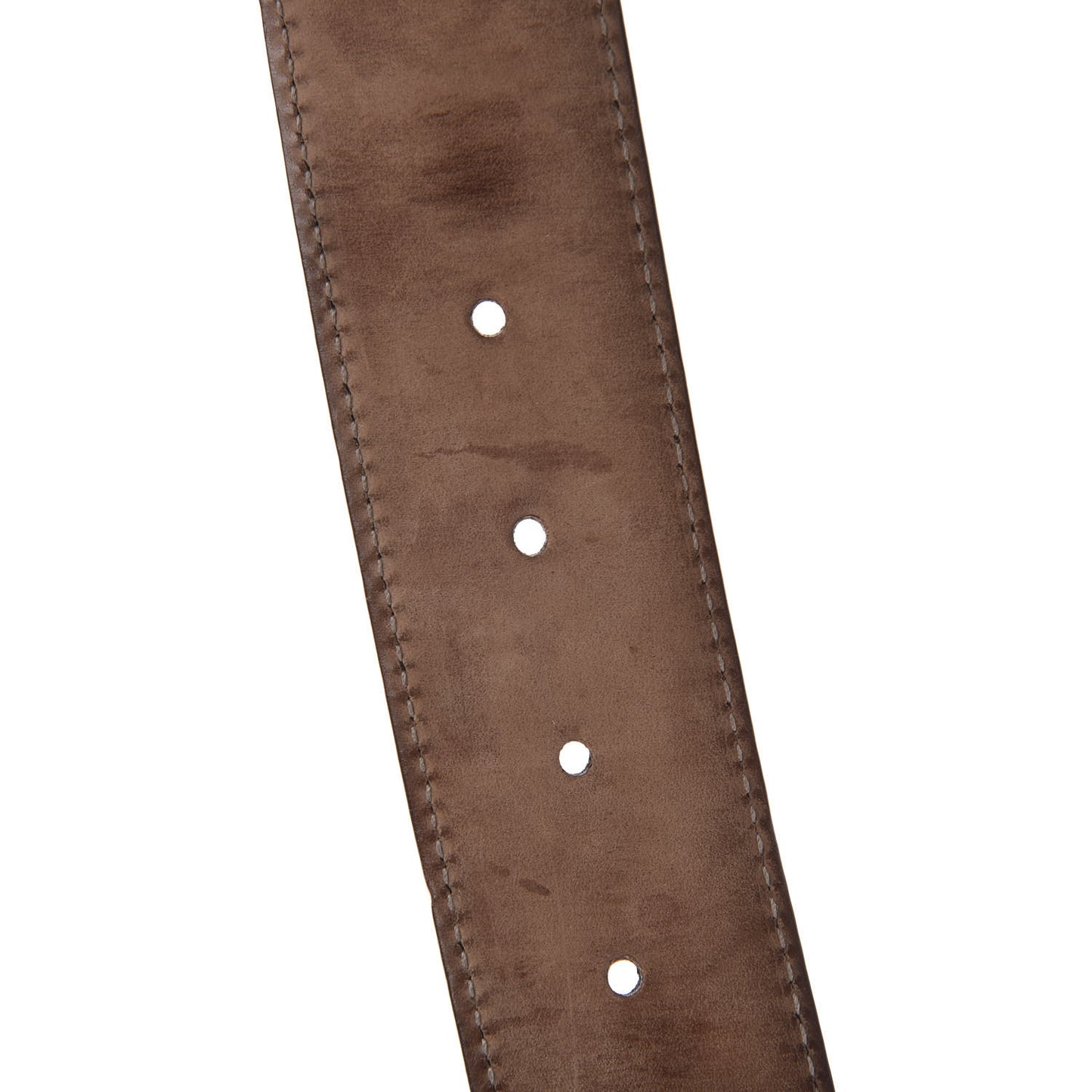 Calfskin Double G Belt 85 34 Brown