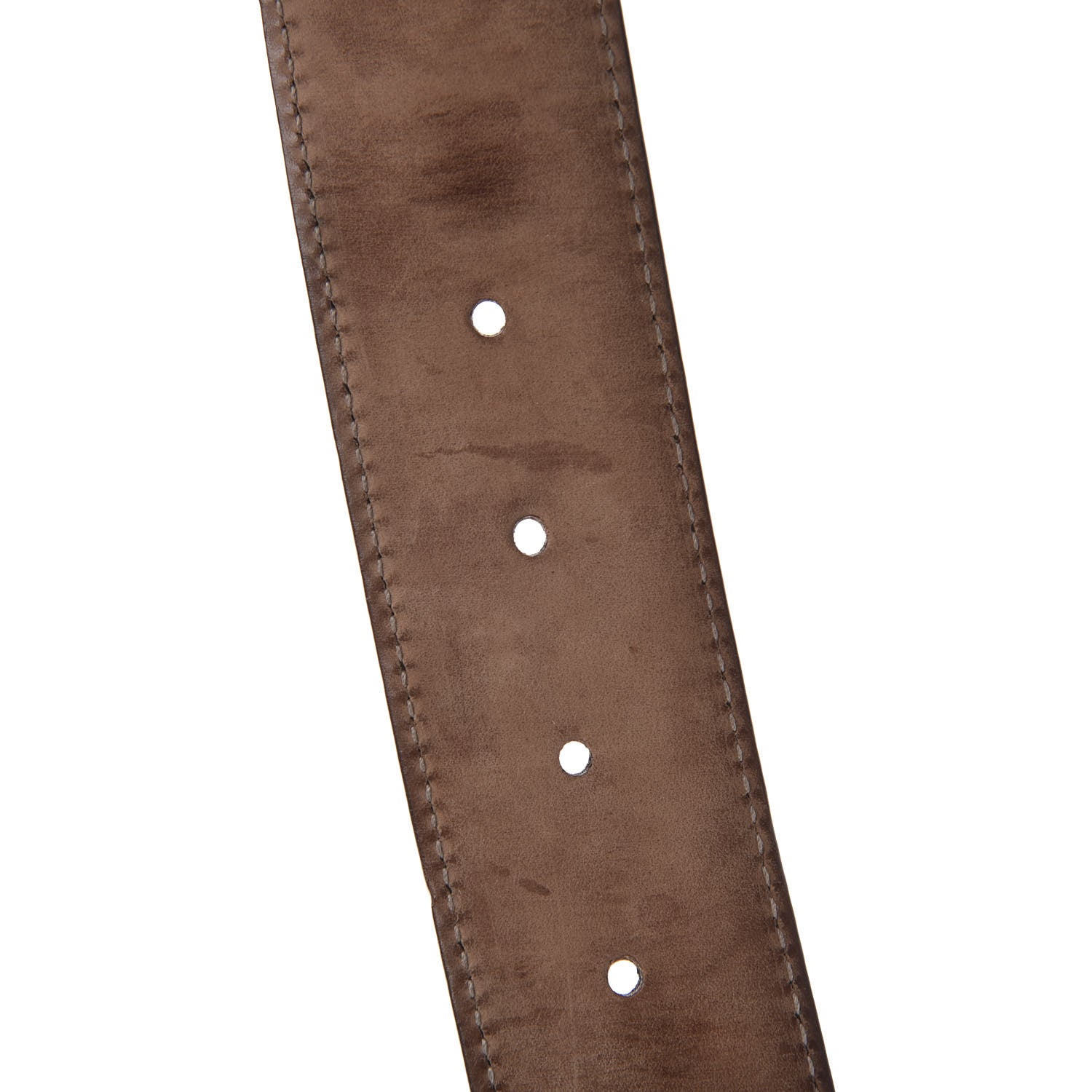 Gucci Calfskin Double G Belt 85 34 Brown 5 of 7