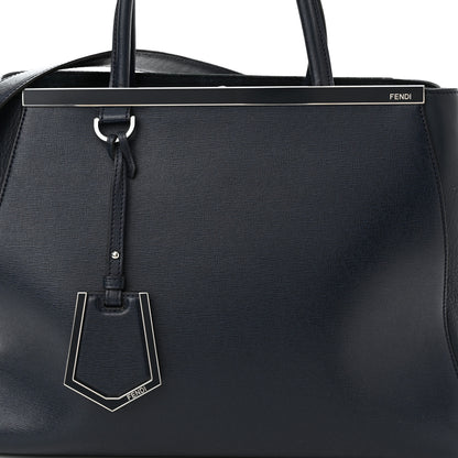 Fendi Vitello Elite Regular 2Jours Tote Lavagna 7 of 10