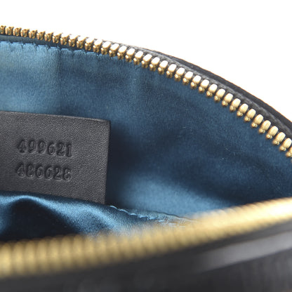 Gucci Suede Patent Web Small Ophidia Dome Shoulder Bag Nocciola Black 9 of 10