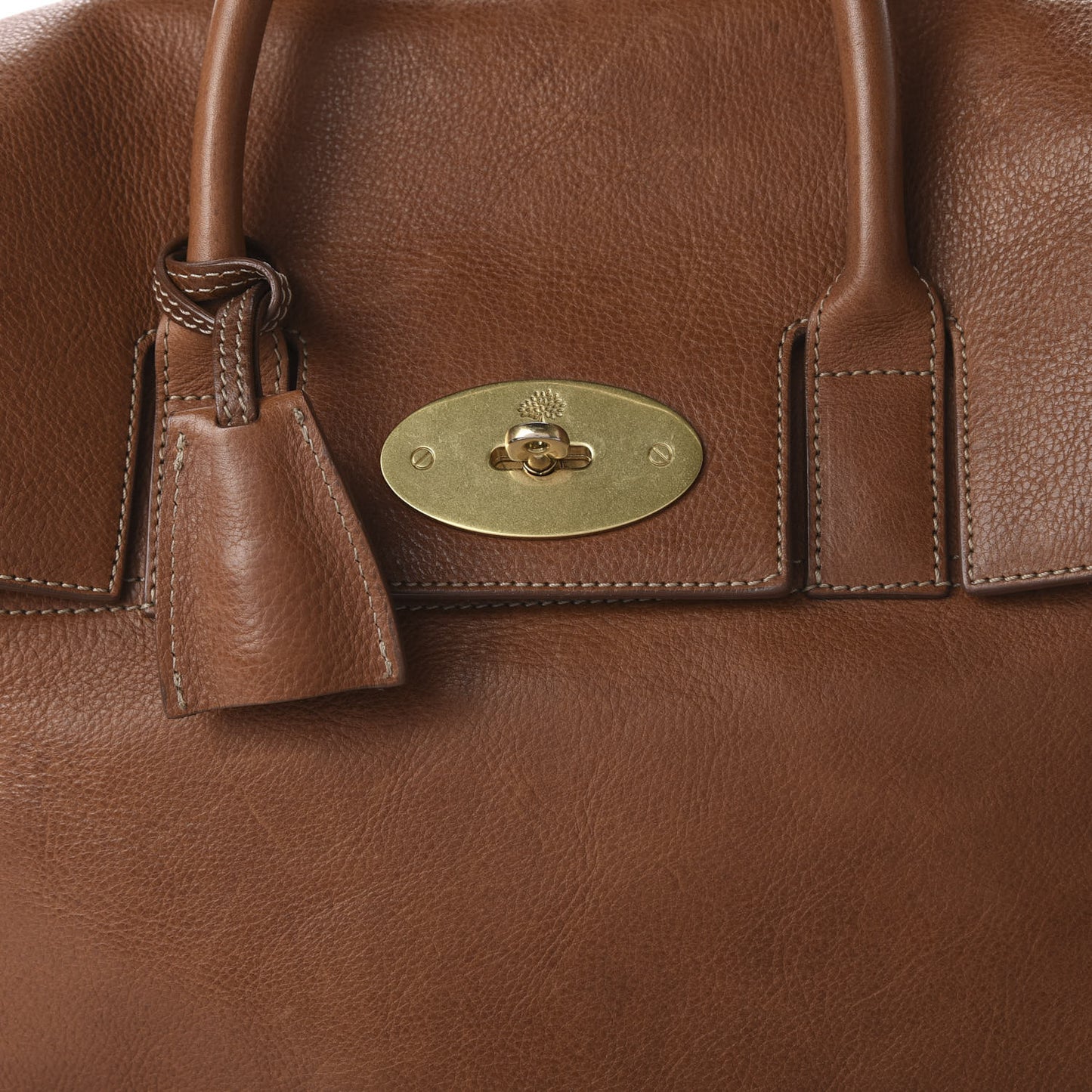 Natural Leather Cara Delevigne Convertible Satchel Oak
