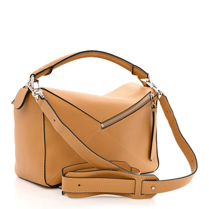 Loewe Calfskin Medium Puzzle Bag Warm Desert 3 of 10