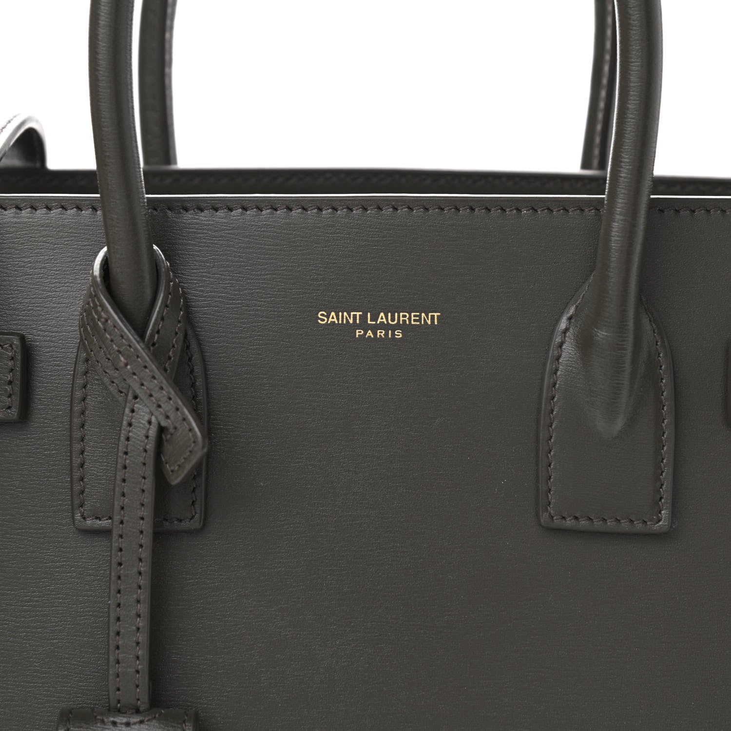 Saint Laurent Calfskin Baby Sac de Jour Pebble 7 of 10