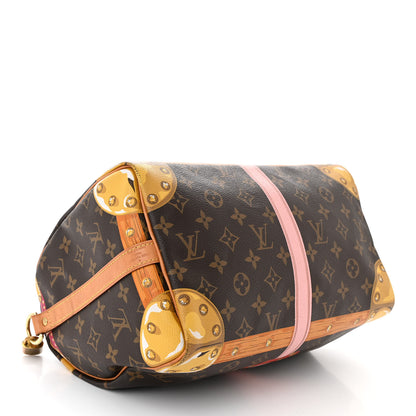 Louis Vuitton Monogram Summer Trunks Speedy Bandouliere 30 4 of 12