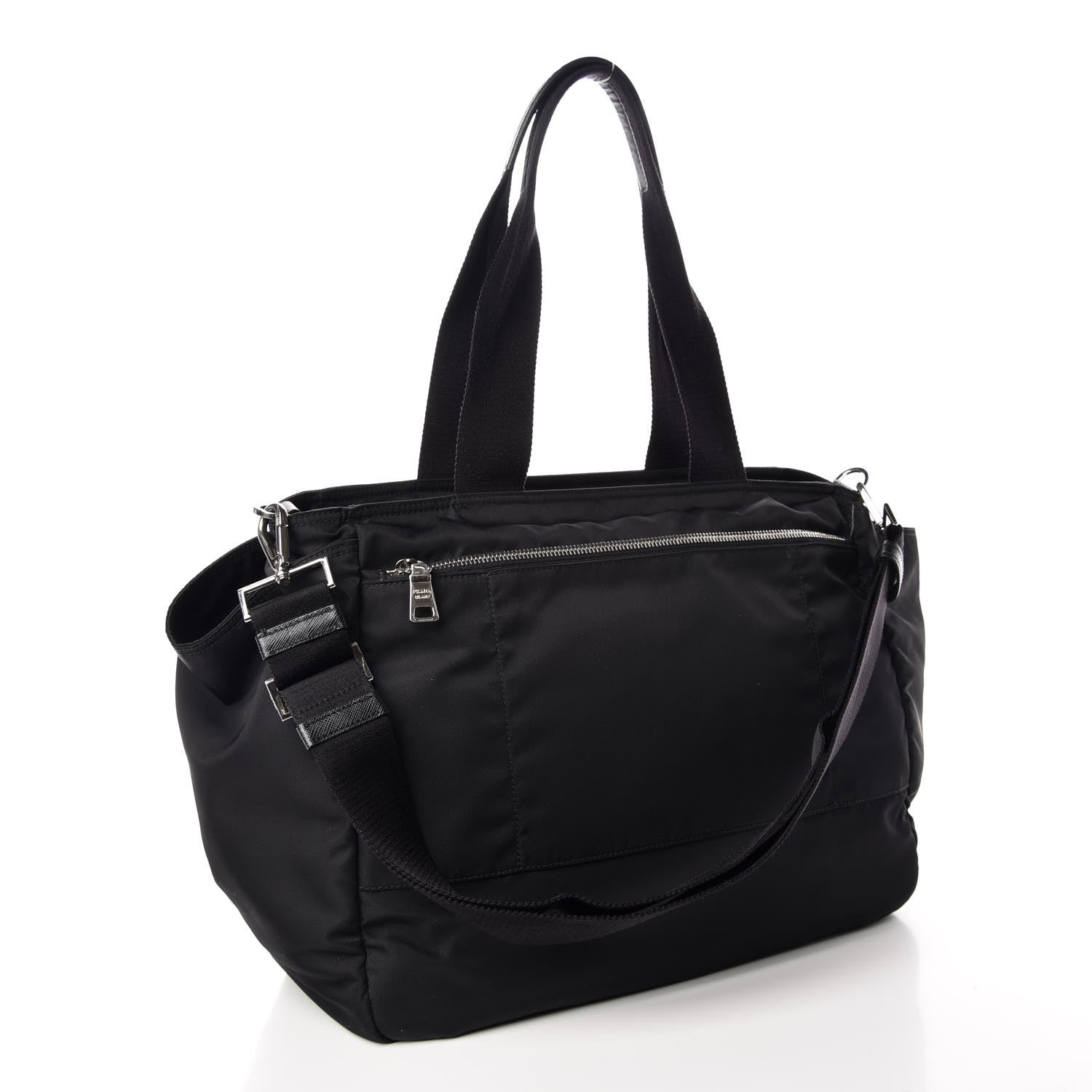 Prada Tessuto Nylon Vela Diaper Bag Black 4 of 11