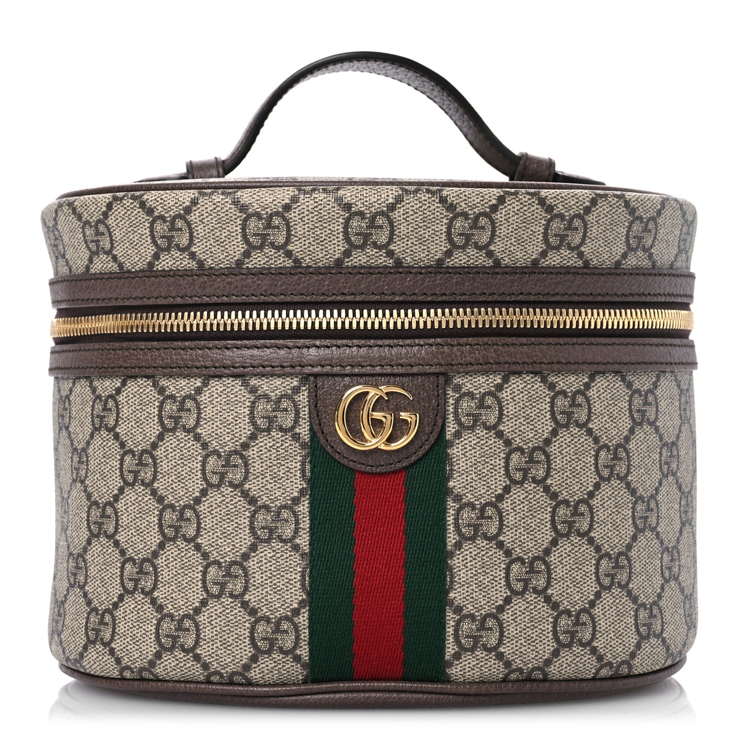 GG Supreme Monogram Ophidia Vanity Cosmetic Case