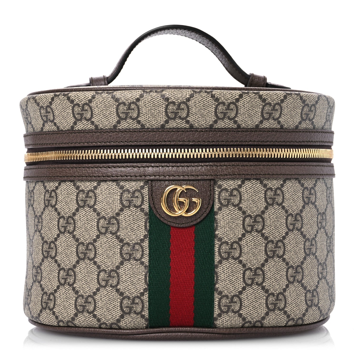 Gucci GG Supreme Monogram Ophidia Vanity Cosmetic Case 1 of 10
