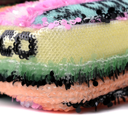 Chanel Sequin COCO Clutch With Chain Multicolor 9 of 12