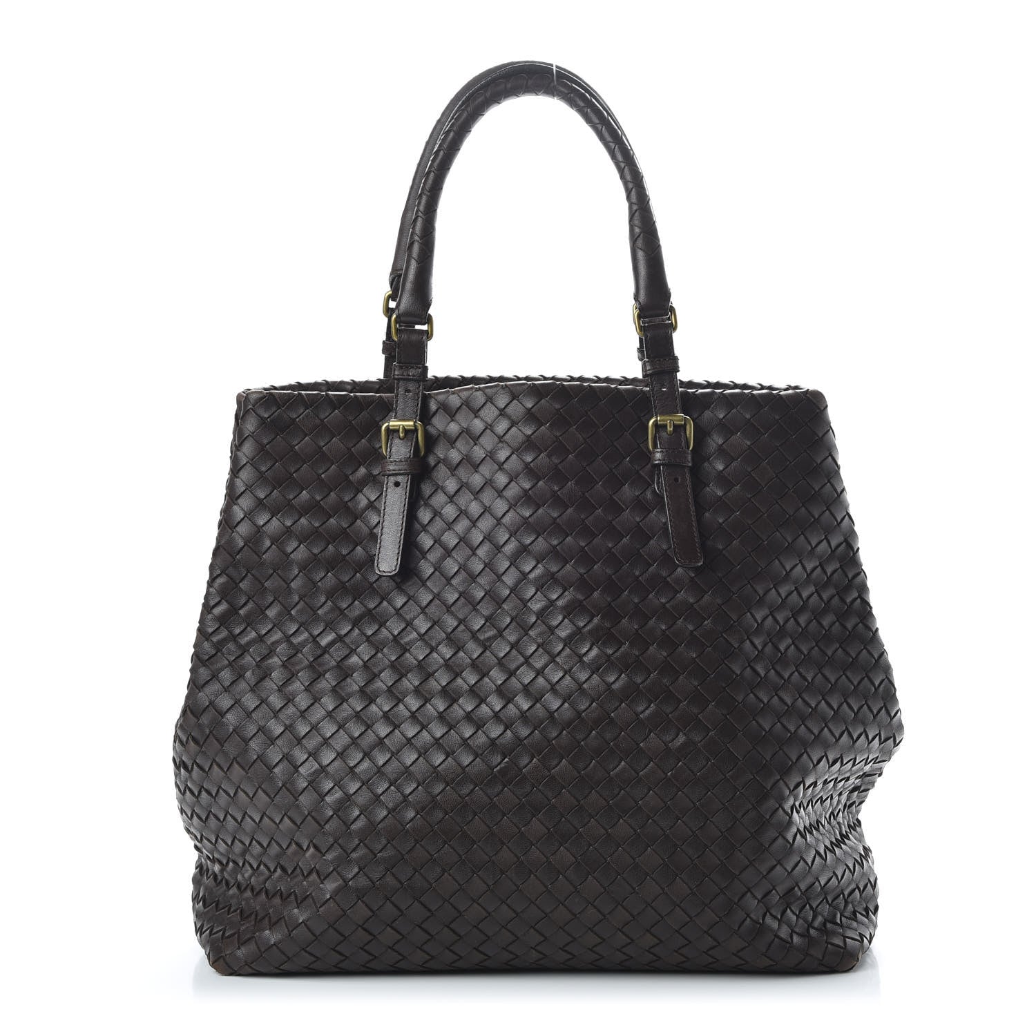 Bottega Veneta Nappa Intrecciato Medium Seamless Tote Ebano 1 of 9