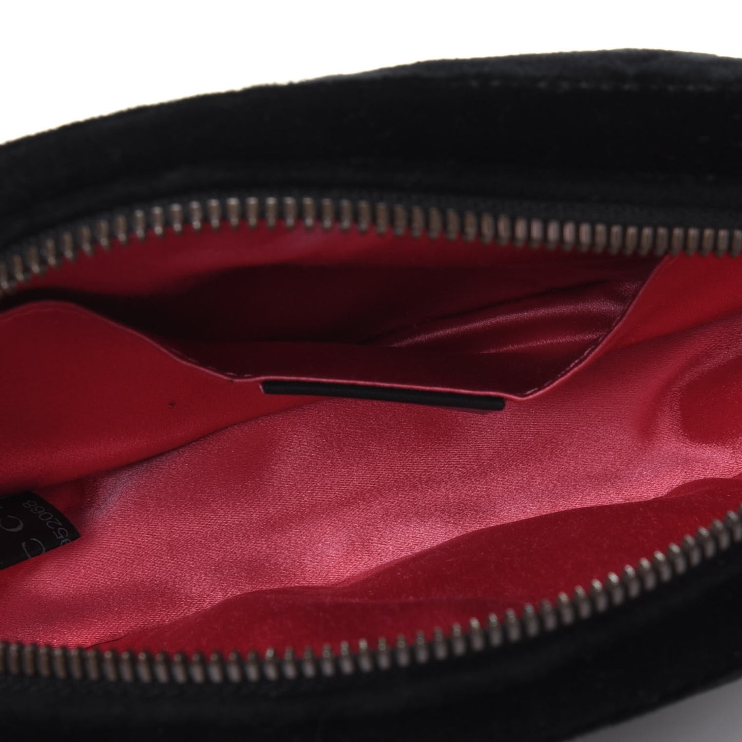 Velvet Matelasse Marquise Crystals GG Marmont Belt Bag 75 30 Black